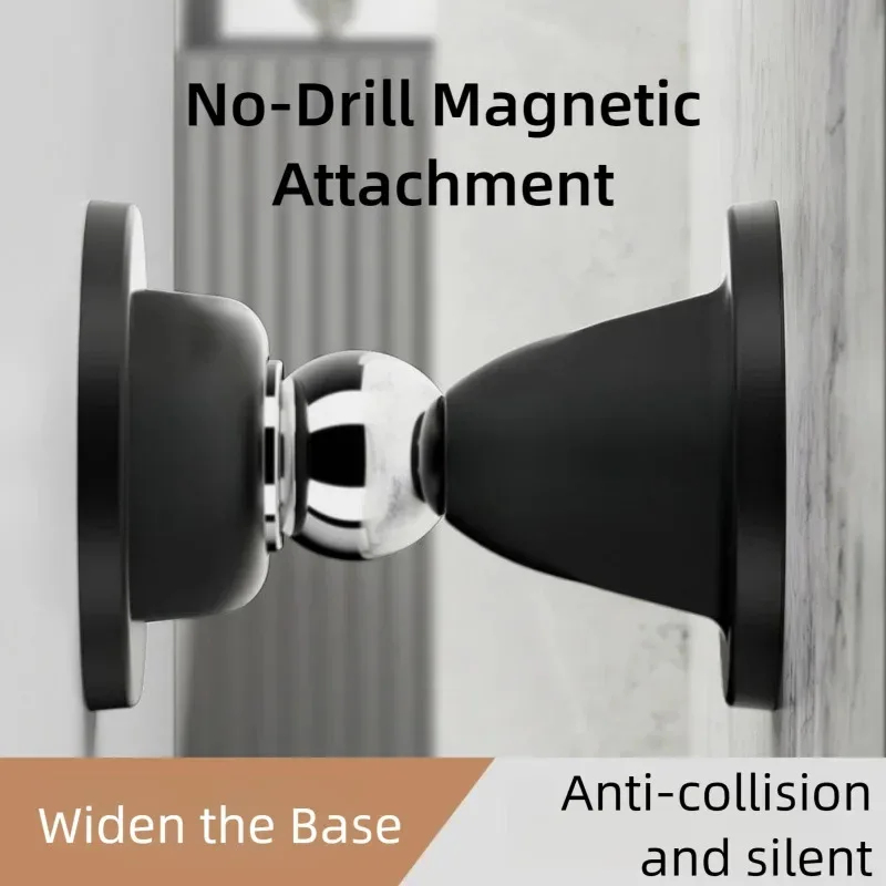 Magnetic Catch Door - Home Magnetic Door Suction: Silicone Anti-Collision