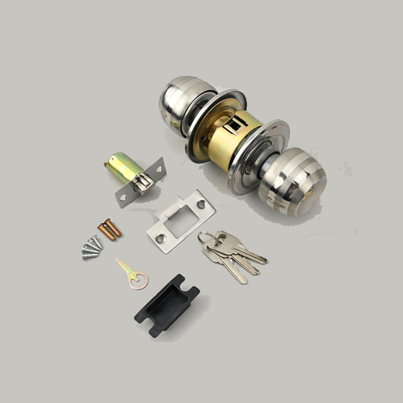 Furniture Hardware Fittings - Stainless Steel Golden Round Ball Privacy