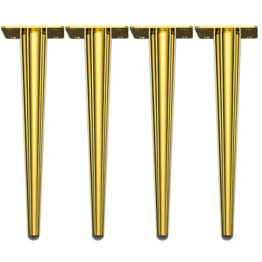 2 Furniture Table Legs Golden, - Furniture Hardware For Legs recensione e prezzo