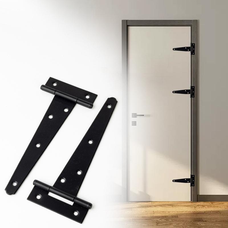 2Pcs Heavy Duty T-Shaped Galva - Furniture Hardware Black recensione e prezzo
