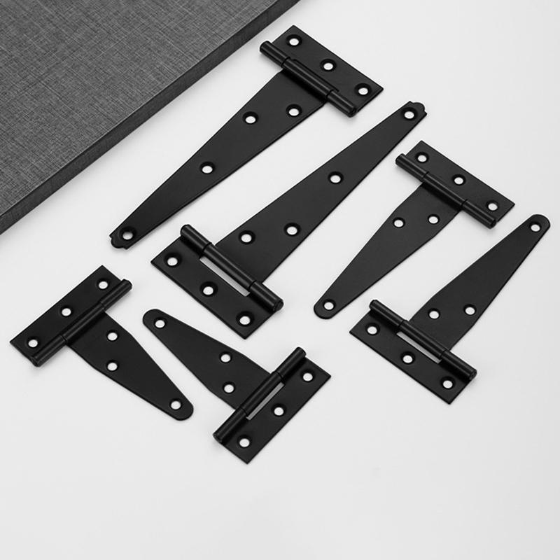 2Pcs Heavy Duty T-Shaped Galva - Furniture Hardware Black recensione e prezzo