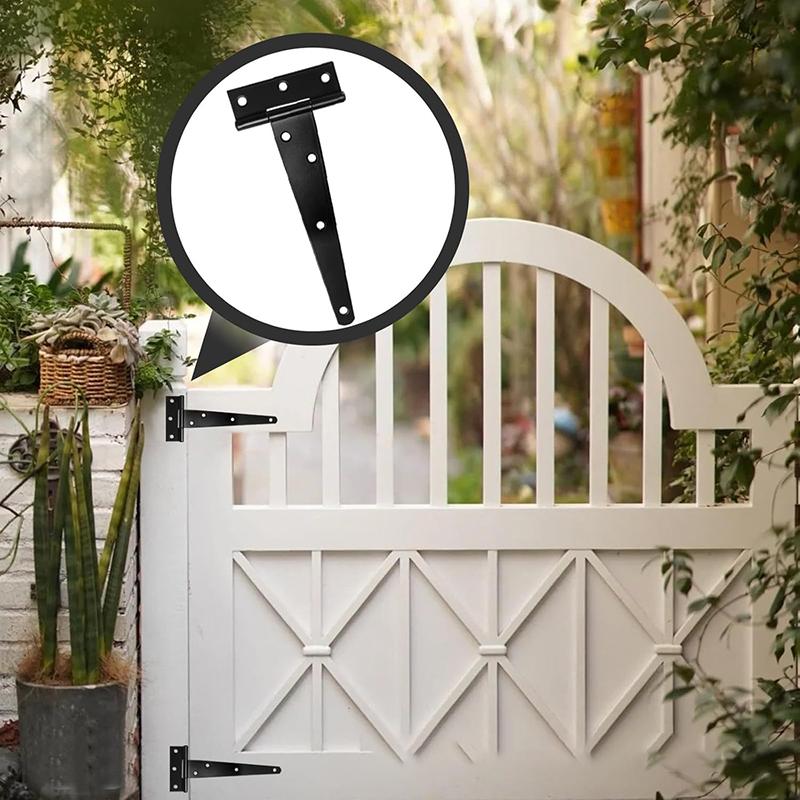 2Pcs Heavy Duty T-Shaped Galva - Furniture Hardware Black recensione e prezzo