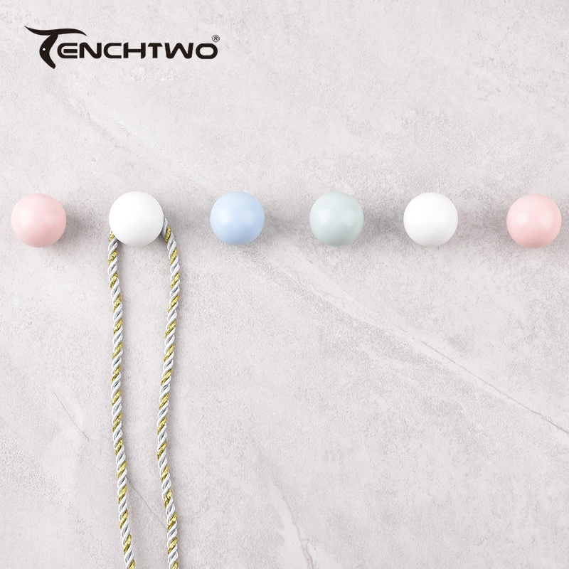 Round Ceramic Hook Clothes Han - Furniture Home Hardware recensione e prezzo