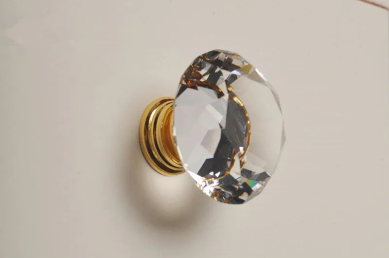 Crystal Gold Cupboard Knobs Ha - Furniture Hardware Gold recensione e prezzo