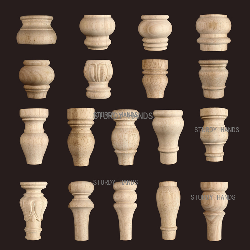 Furniture Round Solid Wood Tab - Furniture Hardware For Legs recensione e prezzo