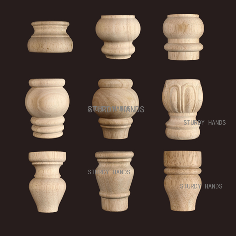 Furniture Round Solid Wood Tab - Furniture Hardware For Legs recensione e prezzo