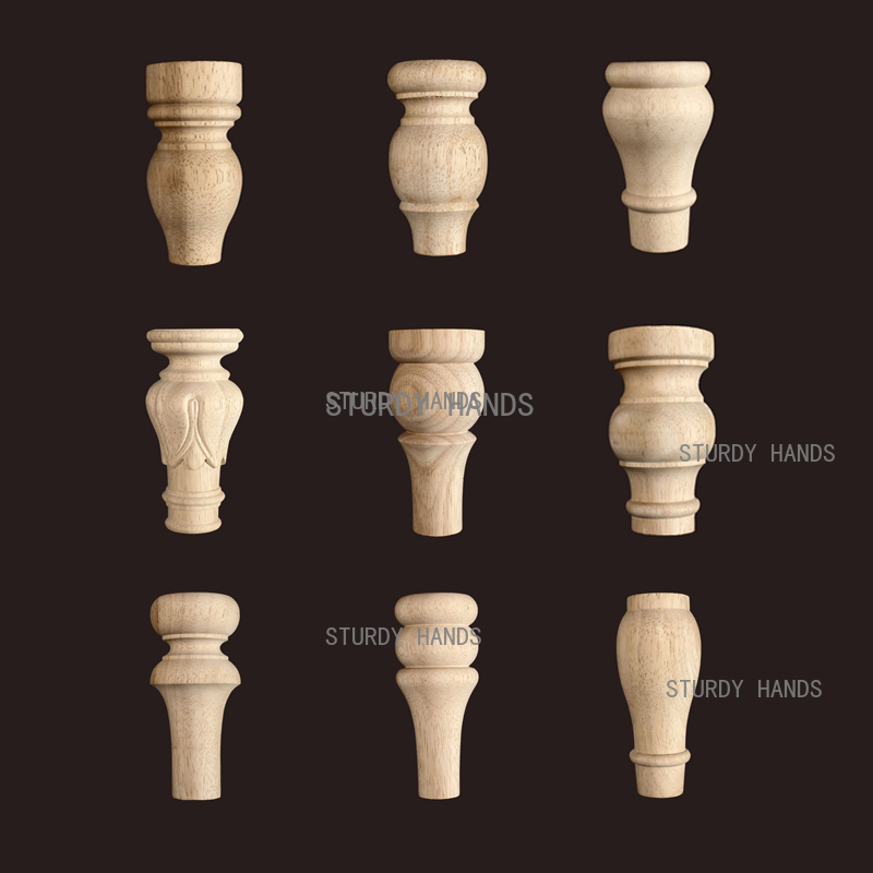 Furniture Round Solid Wood Tab - Furniture Hardware For Legs recensione e prezzo
