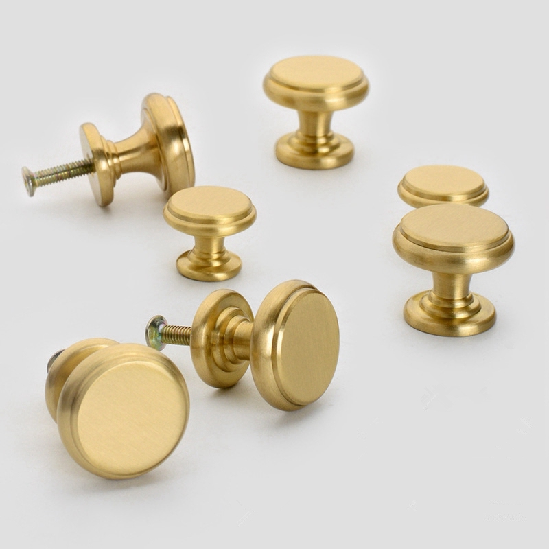 Brass Knobs Cabinet Handles Ki - Furniture Hardware Gold recensione e prezzo
