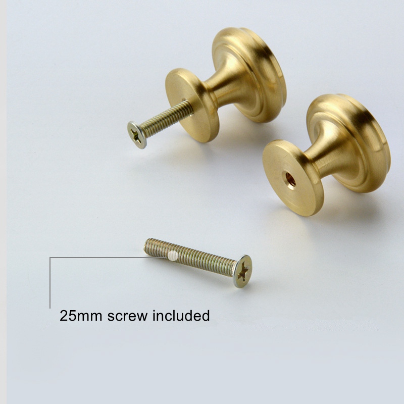Brass Knobs Cabinet Handles Ki - Furniture Hardware Gold recensione e prezzo