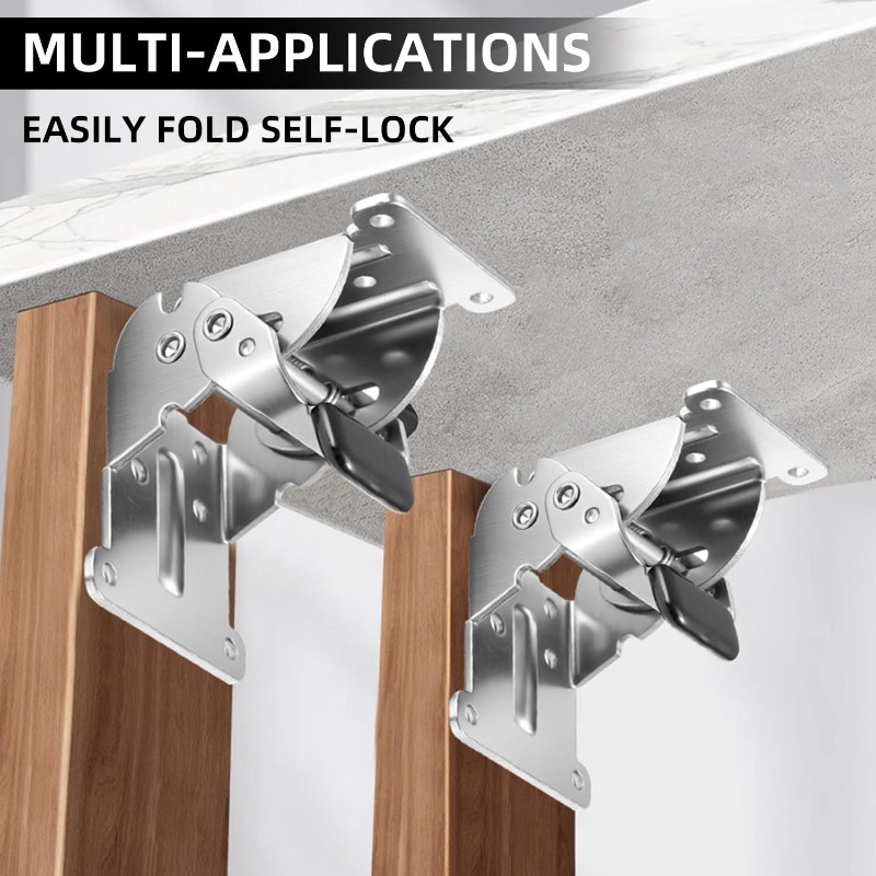 Self Locking Folding Hinge 90  - Furniture Hardware For Legs recensione e prezzo