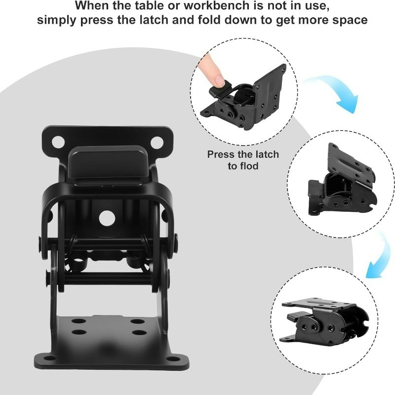 Self Locking Folding Hinge 90  - Furniture Hardware For Legs recensione e prezzo