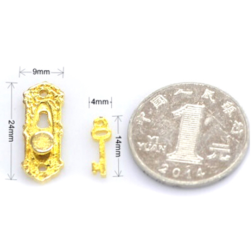 1:12 4PCS Metal Door Knocker S - Furniture Hardware Fittings recensione e prezzo