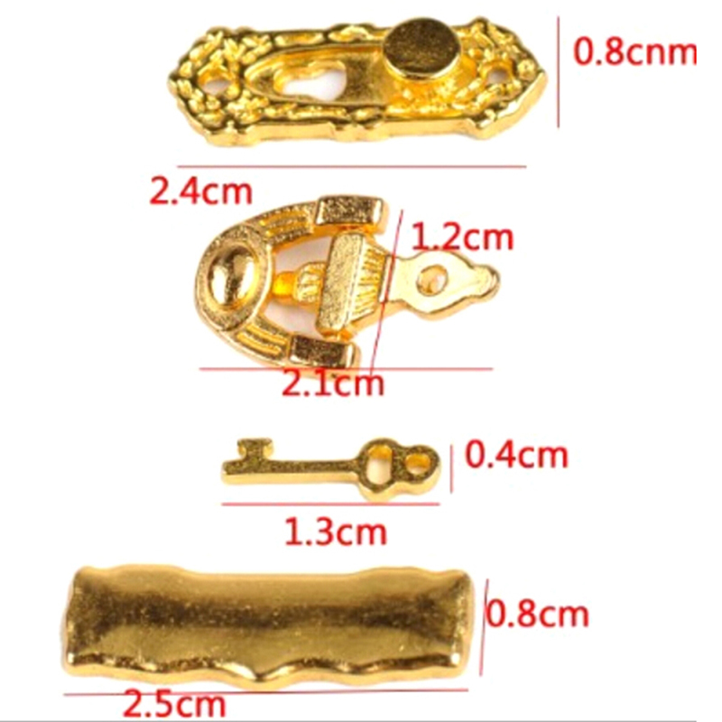 1:12 4PCS Metal Door Knocker S - Furniture Hardware Fittings recensione e prezzo