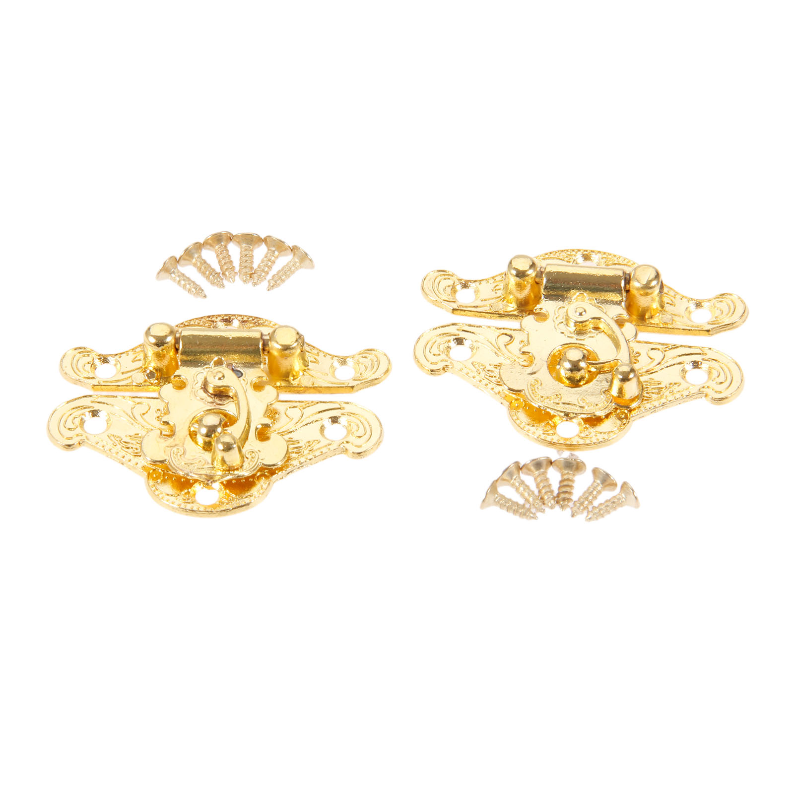 DRELD 2Pcs Antique Gold Box La - Furniture Hardware Gold recensione e prezzo