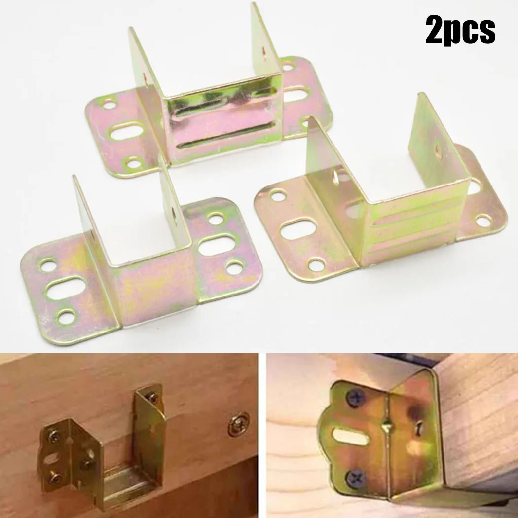2pcs U Shaped Metal Bed Bracke - Furniture Hardware For Bed recensione e prezzo