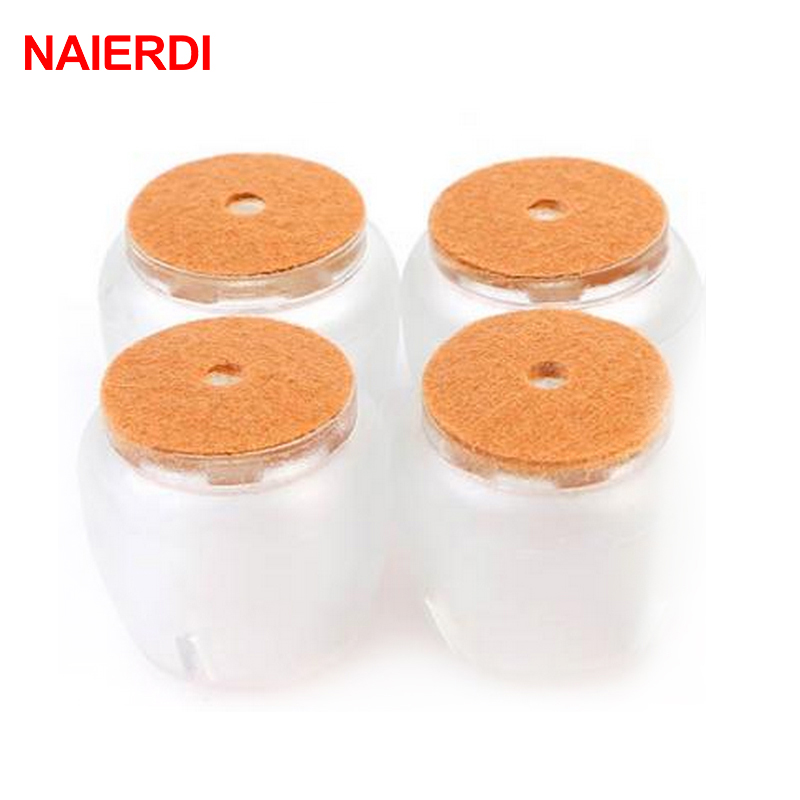 NAIERDI 8pcs Silicone Wood Flo - Furniture Hardware For Legs recensione e prezzo