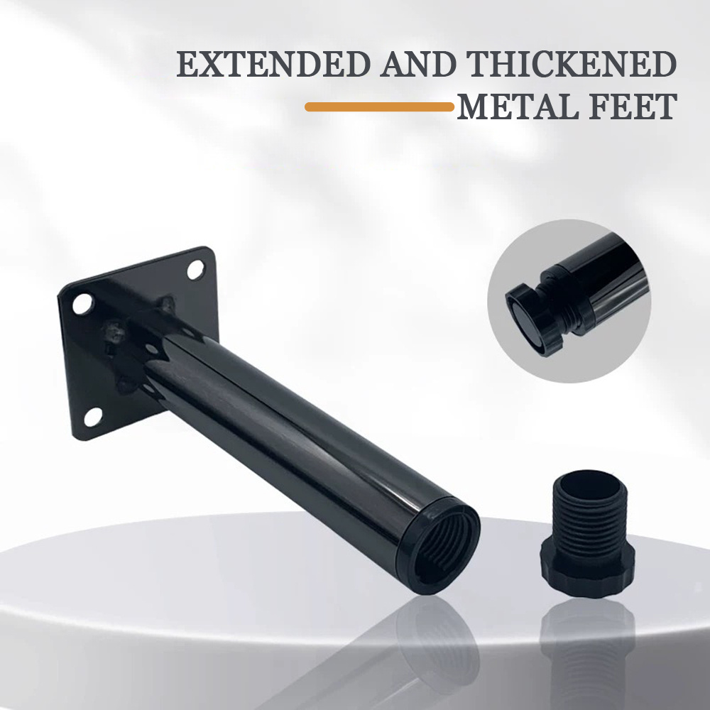 4pcs New design Gun Grey 15cm  - Furniture Hardware For Legs recensione e prezzo