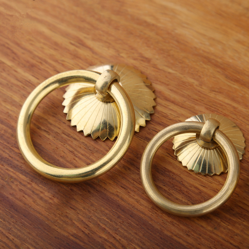 Vintage Brass Cabinet Ring Kno - Furniture Hardware Gold recensione e prezzo