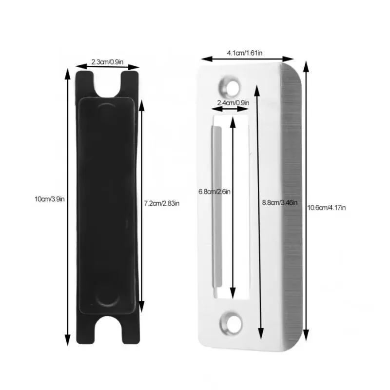 Gold Door Handle Lock Silent H - Furniture Hardware Gold recensione e prezzo