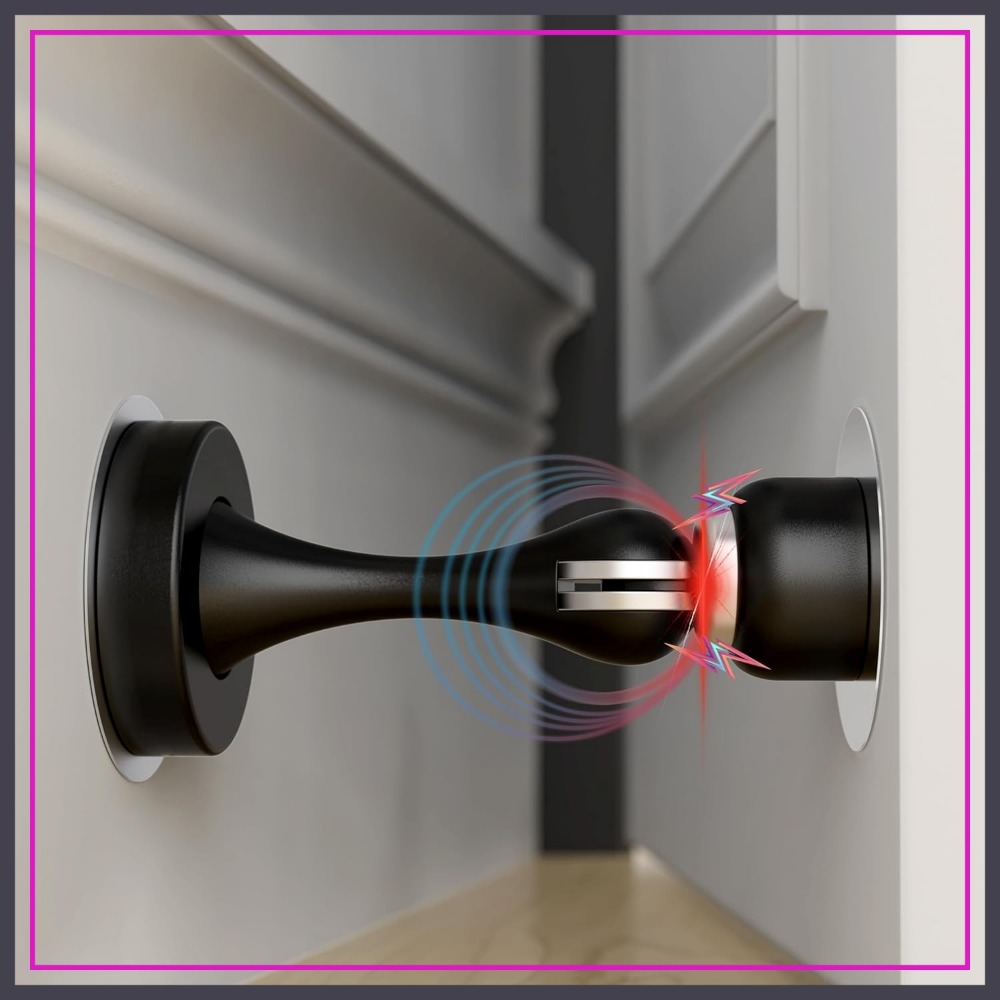 Magnetic Door Stop with Self-A - Magnetic Catch Door recensione e prezzo