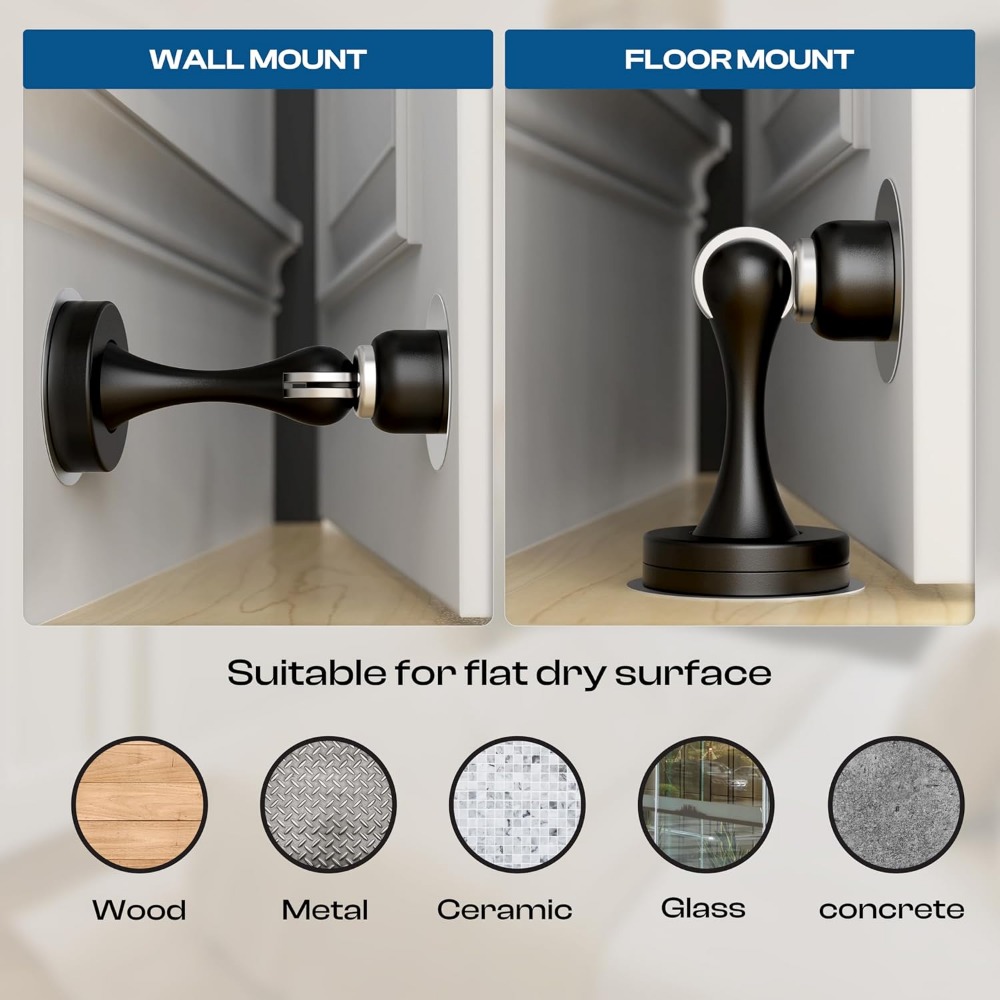 Magnetic Door Stop with Self-A - Magnetic Catch Door recensione e prezzo