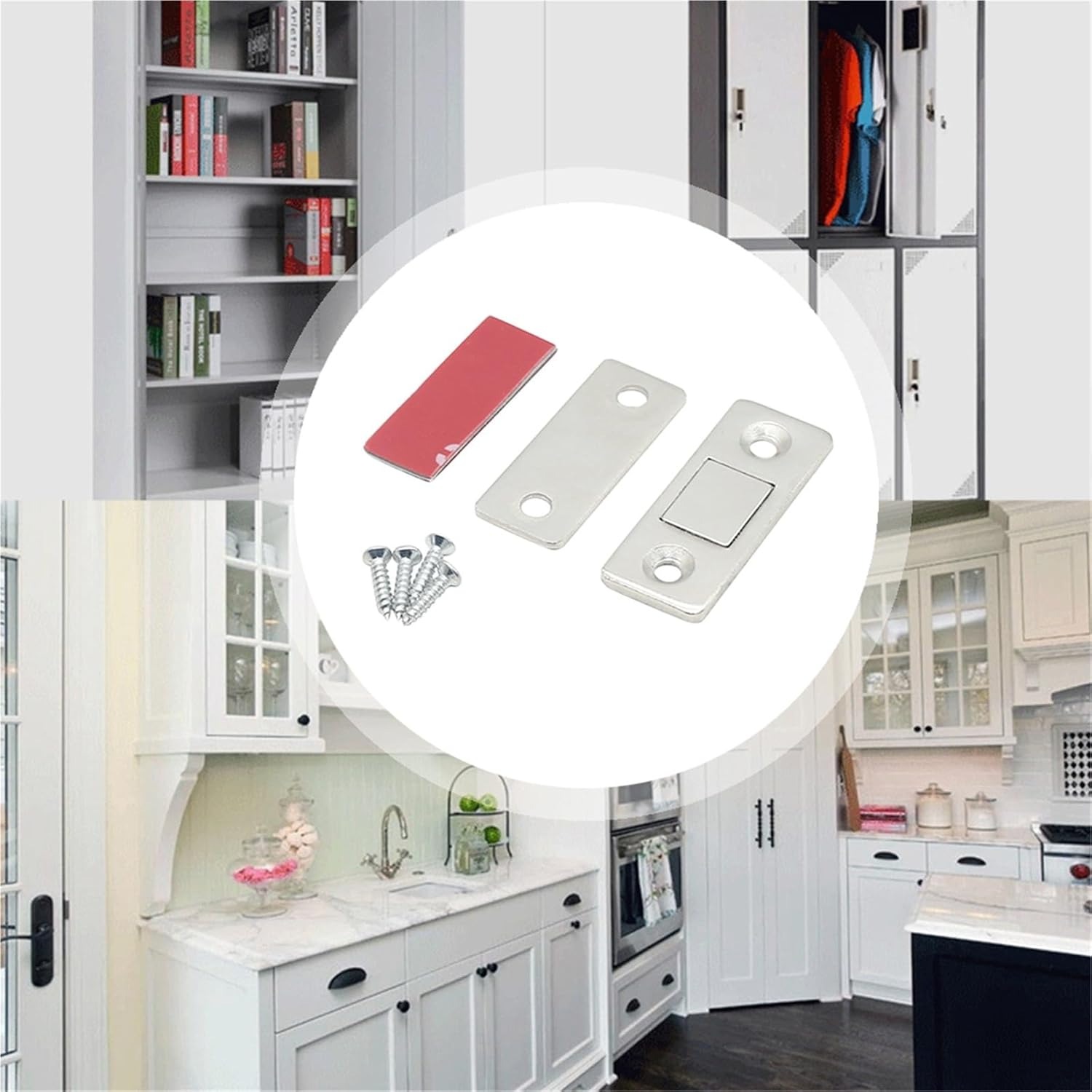 16 PCS Ultra Thin Cabinet Door - Magnetic Catch Door recensione e prezzo