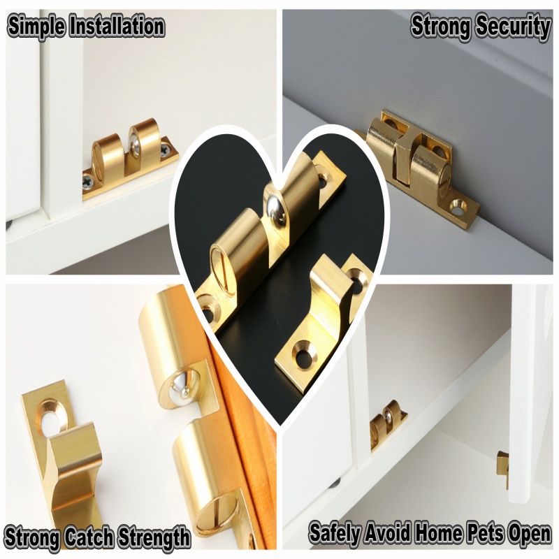 3/6pcs Cabinet Closet Door Bal - Furniture Home Hardware recensione e prezzo