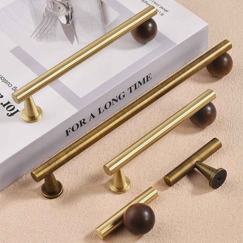 French Brass Walnut Wood Furni - Furniture And Kitchen Hardware Fitting recensione e prezzo