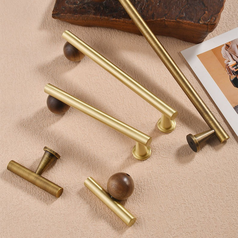 French Brass Walnut Wood Furni - Furniture And Kitchen Hardware Fitting recensione e prezzo