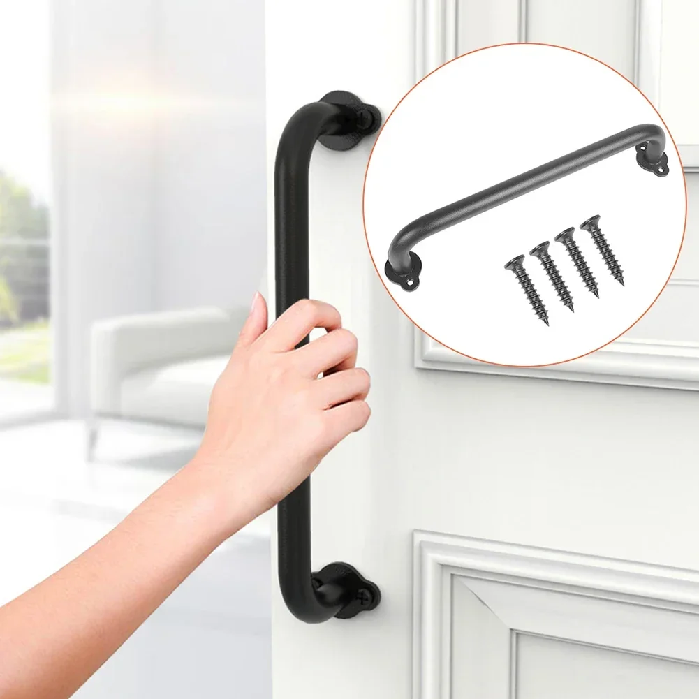 Sliding Barn Door Handle Pull  - Furniture Hardware Black recensione e prezzo