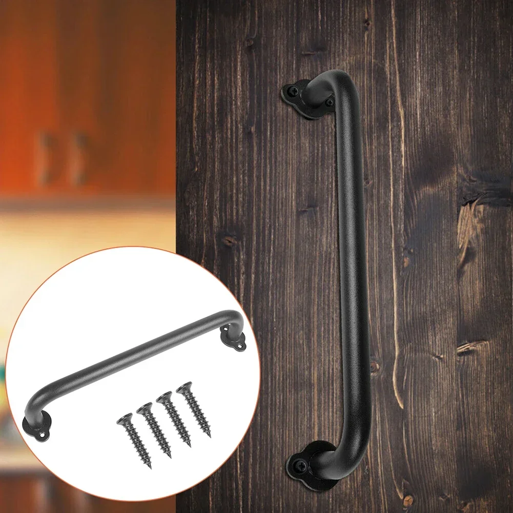 Sliding Barn Door Handle Pull  - Furniture Hardware Black recensione e prezzo