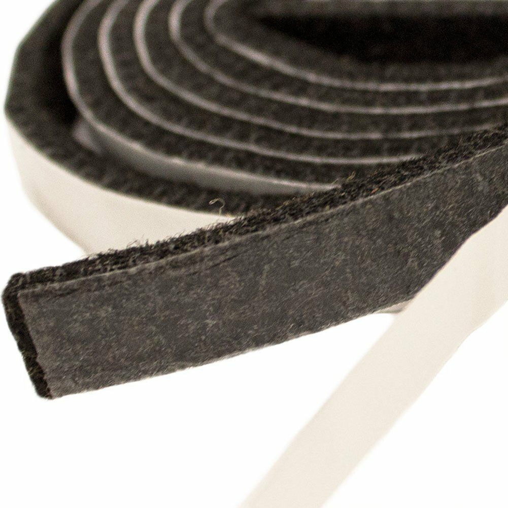 Quiet Felt Strip Self-Adhesive - Furniture Hardware Black recensione e prezzo