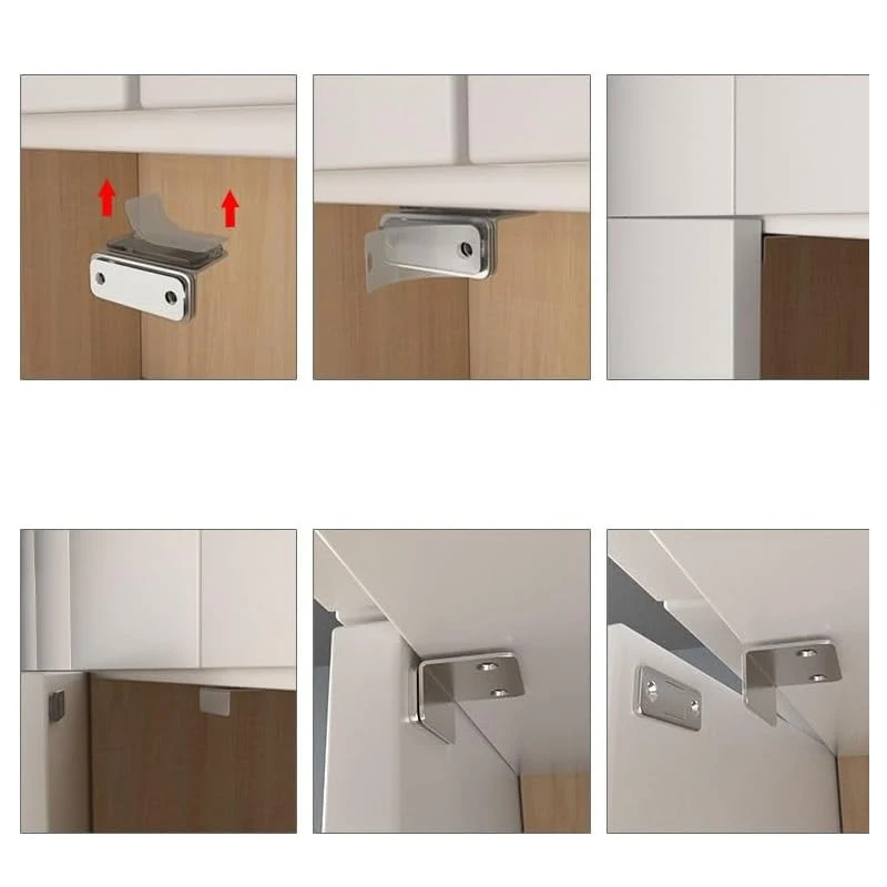 1-20PCS L Shape No Drill Magne - Magnetic Catch Door recensione e prezzo