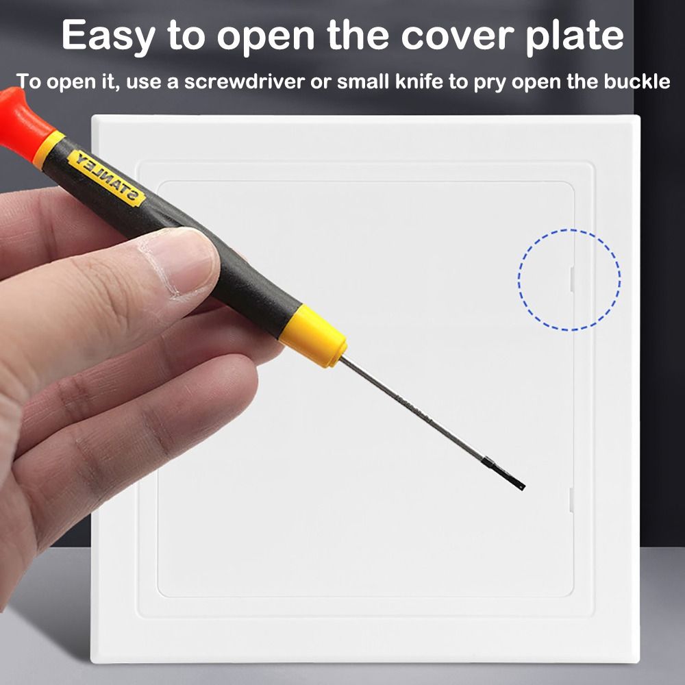 1pc Self-adhesive Access Panel - Furniture Hardware Fittings recensione e prezzo