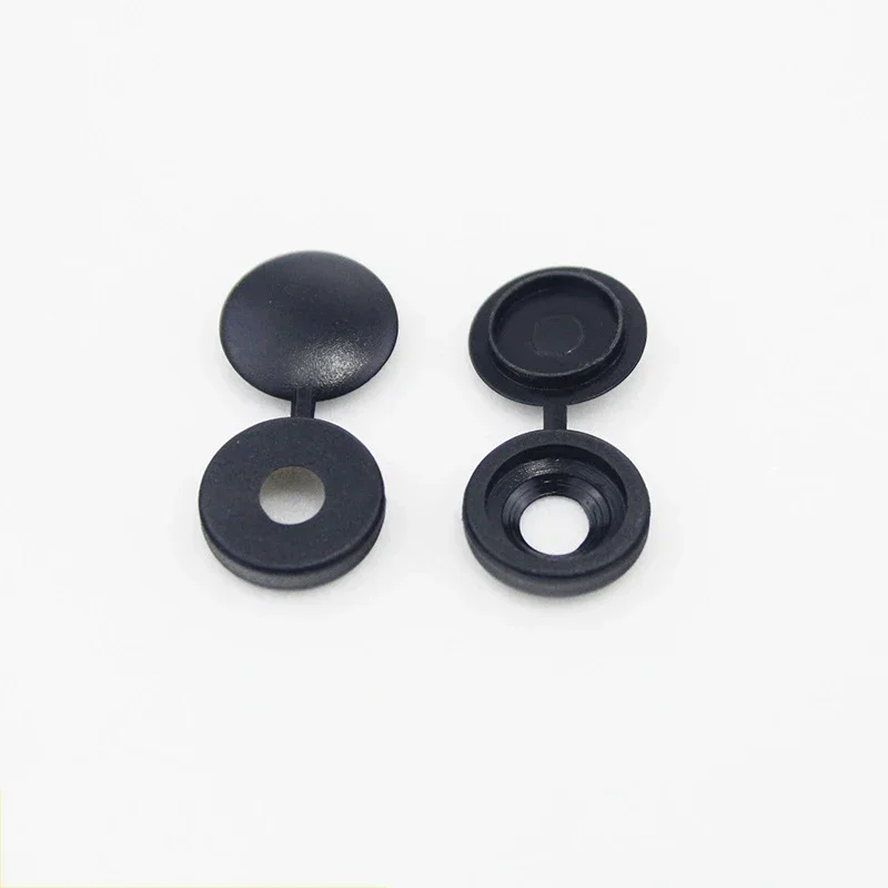 10/500pcs Screw Decorative Cap - Furniture Hardware Black recensione e prezzo