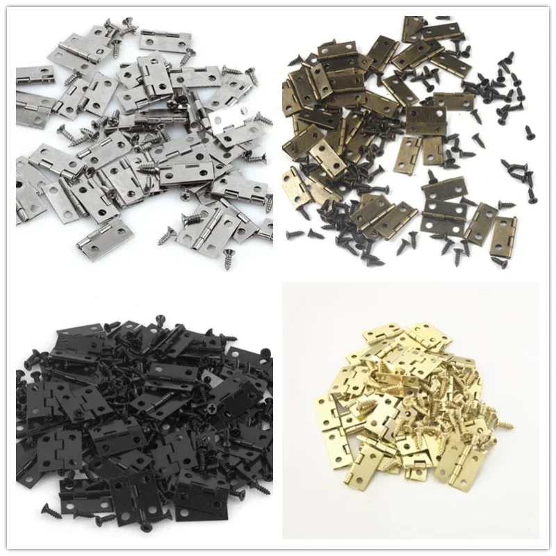 50pcs Mini Hinge For Small Cra - Furniture Hardware Gold recensione e prezzo