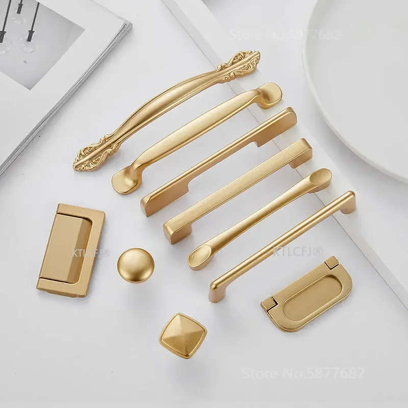 Kitchen Cupboard Knob Square U - Furniture Hardware Gold recensione e prezzo