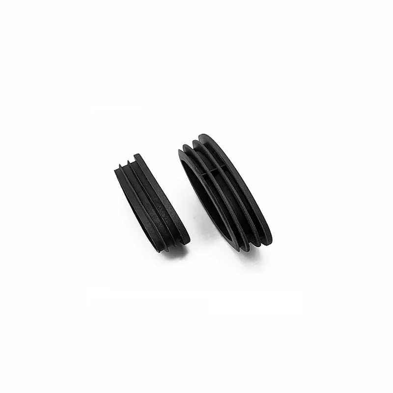 Black Plastic Olive Shape Tube - Furniture Hardware Black recensione e prezzo