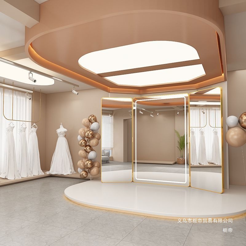 Wedding Shop Three-sided Mirro - Furniture For Hardware Shop recensione e prezzo