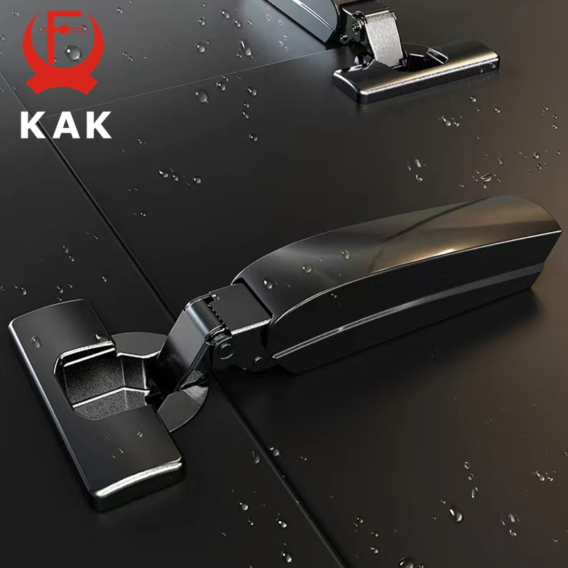 KAK 2PCS Hidden Hydraulic Kitc - Furniture Hardware Black recensione e prezzo