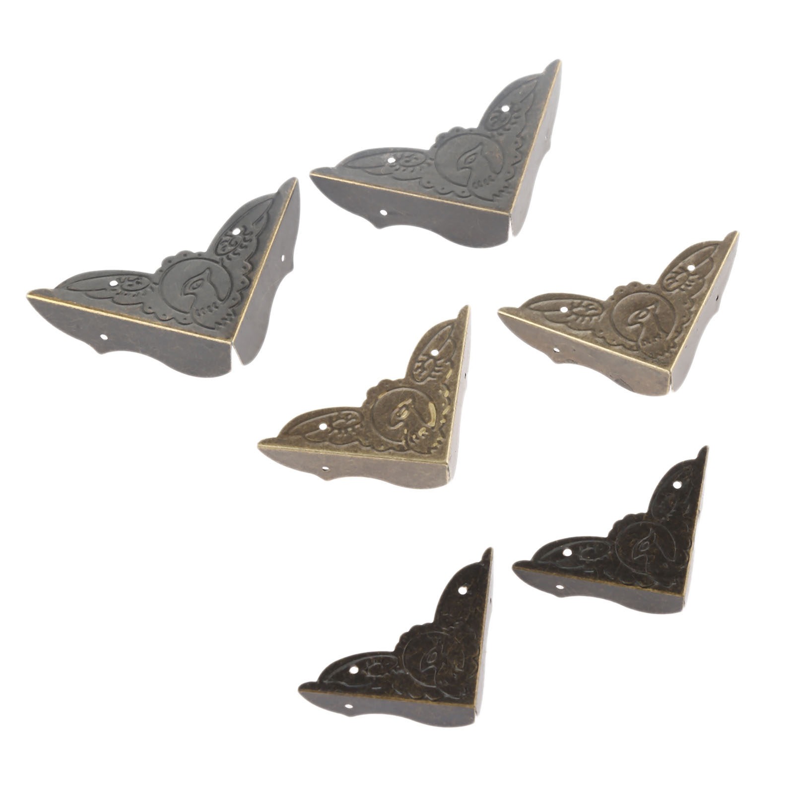 4Pcs Antique Brass Corner Brac - Furniture Hardware For Legs recensione e prezzo