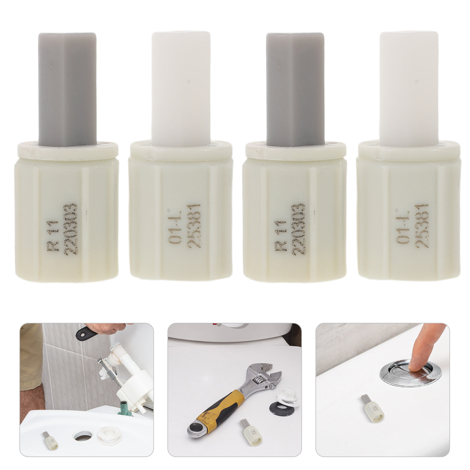 4Pcs Toilet Seat Damper Replac - Soft Close Hinge recensione e prezzo