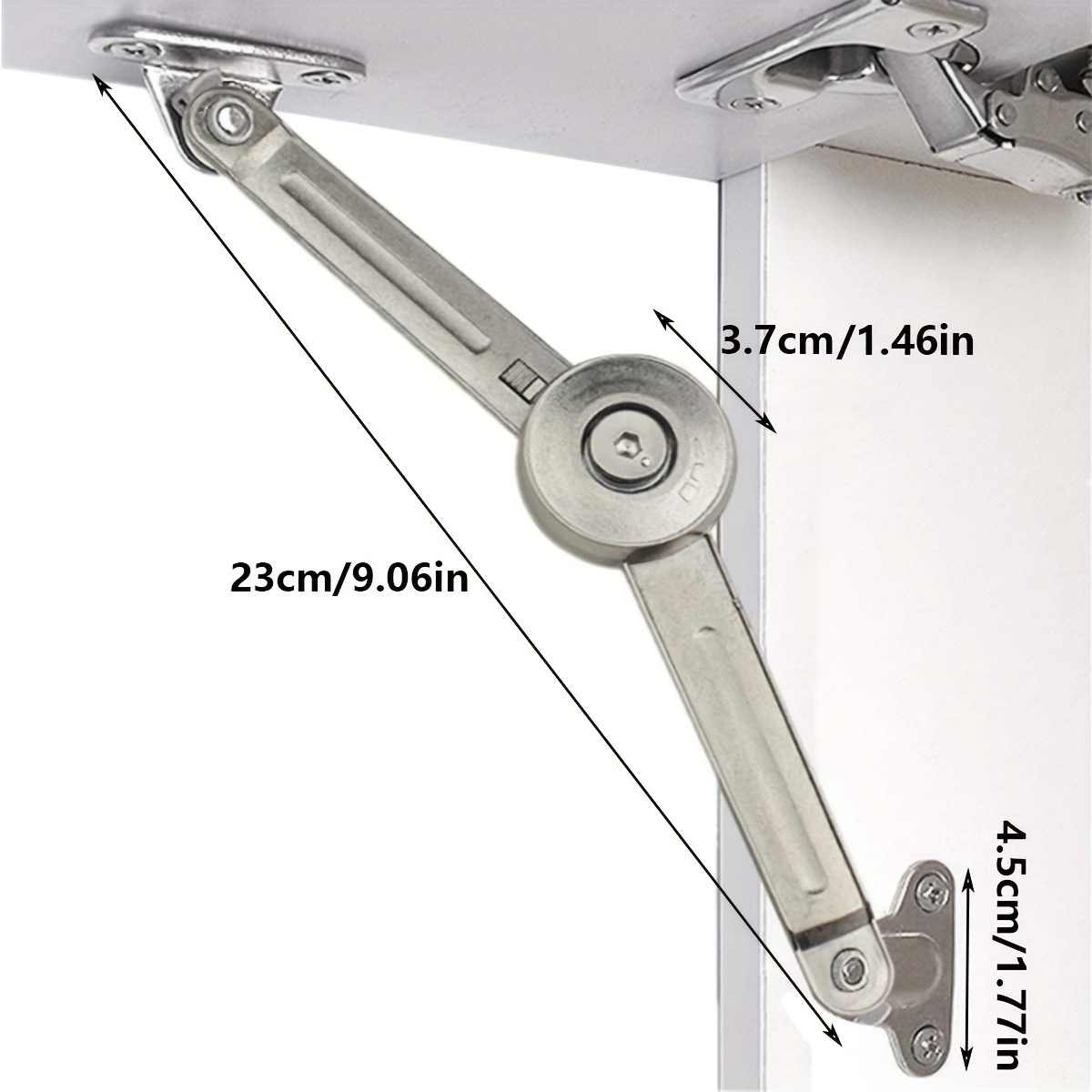 Lid Support Hinge in Satin Nic - Soft Close Hinge recensione e prezzo