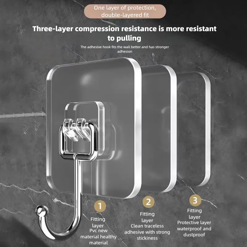 Big Size Adhesive Hook/Home Fu - Furniture Hardware Fittings recensione e prezzo