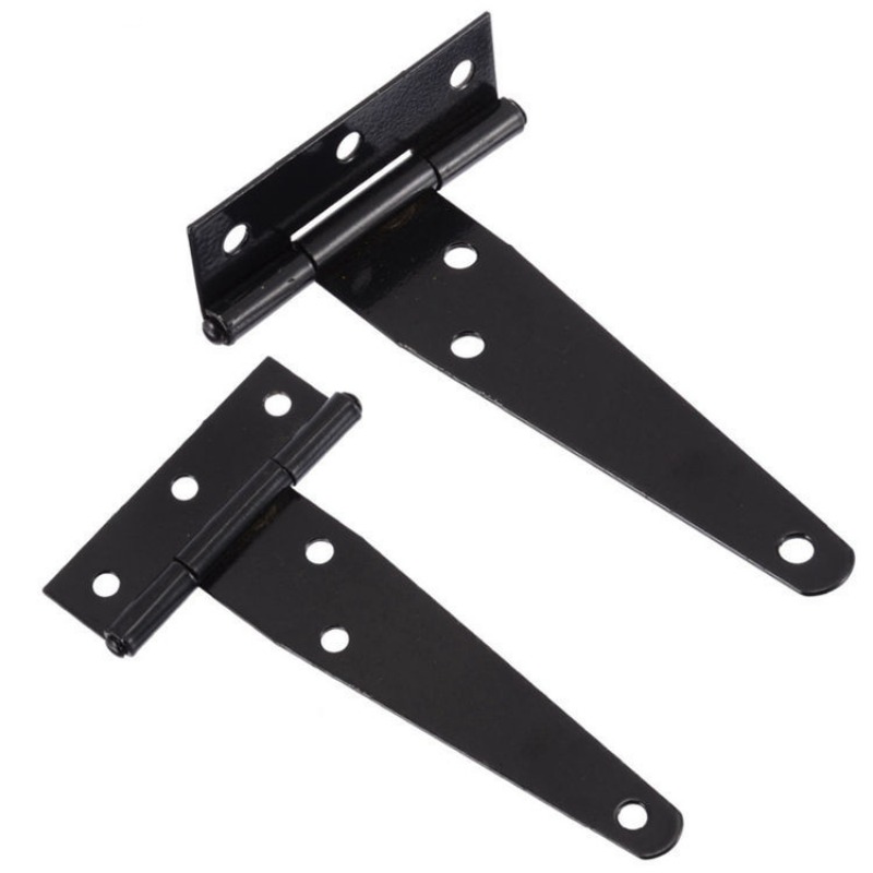 Steel T-shape Hinge Iron Black - Furniture Hardware Black recensione e prezzo
