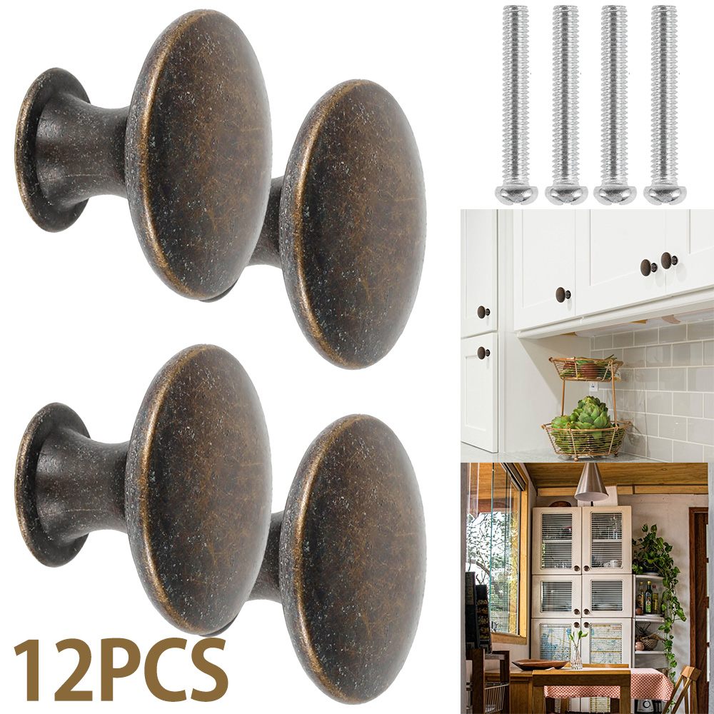 12PCS Retro Pull Handles Bronz - Furniture And Kitchen Hardware Fitting recensione e prezzo