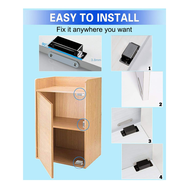 HFES 4-Pack Magnetic Door Catc - Magnetic Catch Door recensione e prezzo
