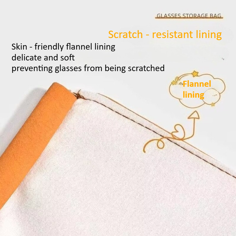 Unisex Leather Eyeglass Case P - Soft Close Hinge recensione e prezzo